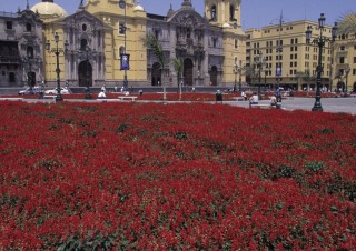 Plaza Mayor de Lima (Lima, PEROU, 1997) Copyright ALAIN GADOFFRE