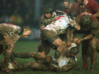 Neil Jenkins (Pontypridd vs Canada, Pontypridd, PAYS DE GALLES, 1999) Copyright JEAN-MARIE HERVIO