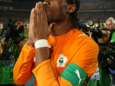 Didier Drogba (Egypte vs Côte d’Ivoire, Le Caire, EGYPTE, CAN 2006) Copyright ERIC RENARD