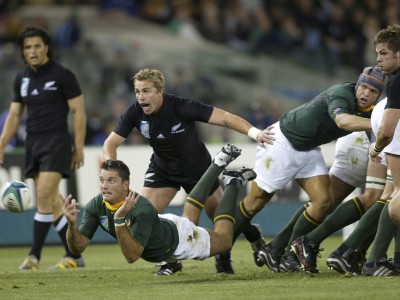 Joost Van der Westhuizen (Afrique du sud vs All Blacks, Melbourne, AUSTRALIE, Coupe du Monde 2003) Copyright JEAN-MARIE HERVIO