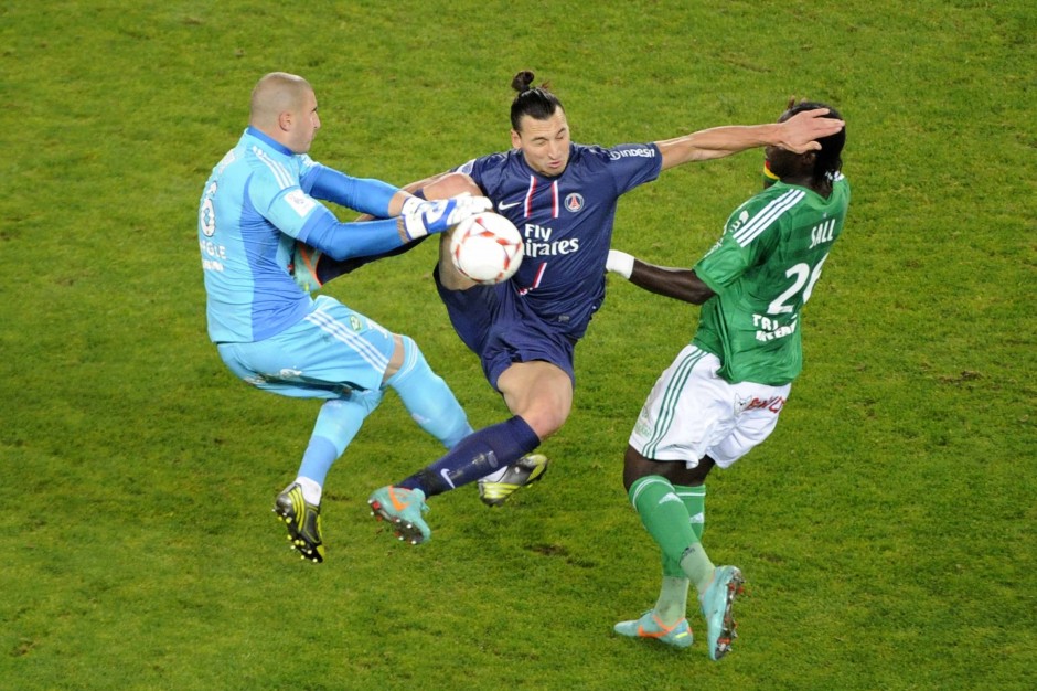 FOOTBALL - FRENCH CHAMPIONSHIP - L1 - PSG v SAINT ETIENNE