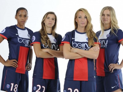 Studio PSG Féminines (Paris, FRANCE, 2013) Copyright ALAIN GADOFFRE